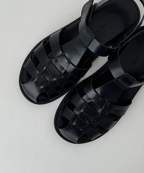 CANAL JEAN（キャナルジーン）の「El mar　グルカサンダル（サンダル・レディース・ブラック・24/24.5/23.5）」の10枚目の写真