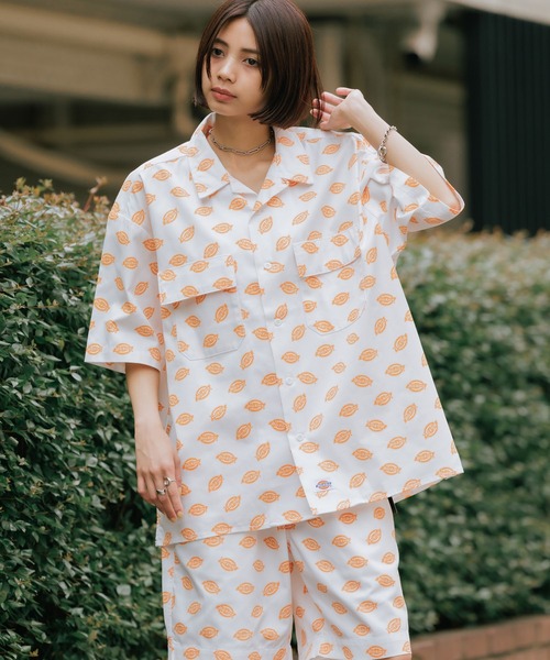 Dickies/ディッキーズ DK OpenCollar Shirt MN シャツ メンズ 夏物