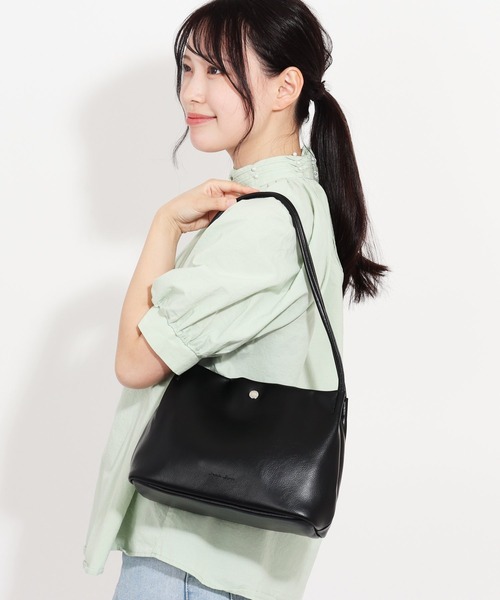 Legato Largo(レガートラルゴ)の「Legato Largo エニー ミニトート(トートバッグ・レディース・プラム/ミント・XXXS)」の5枚目の写真