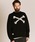 schott�i�V���b�g�j�́uSchott/�V���b�g/CROSS BONE KNIT/�N���X�{�[�� �j�b�g�i�j�b�g/�Z�[�^�[�j�v�b�u���b�N