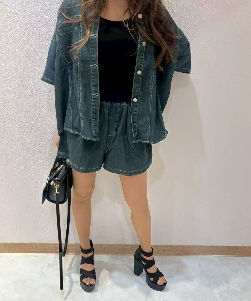 Heather デニムアソートジャケット デニムショートパンツ セットアップ 楽天市場】【SALE／40%OFF】Denim Assort Jacket Heather ヘザー