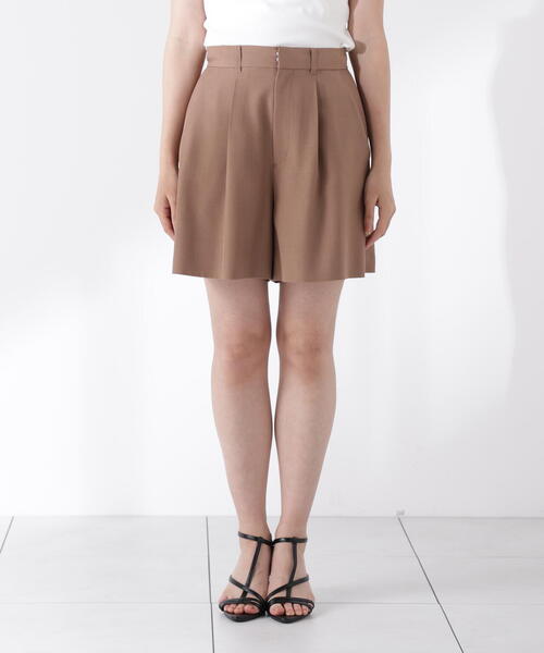 PROPORTION BODY DRESSING（プロポーションボディドレッシング）の「タックショートパンツ / 1215230701（その他パンツ・レディース・ダークグレー/ベージュ系その他・SMALL/MEDIUM）」の21枚目の写真