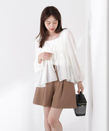 PROPORTION BODY DRESSING | タックショートパンツ / 1215230701(その他パンツ)