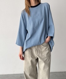 choice_cnl（チョイス）の「choice_cnl　ナローボーダーラグランTシャツ（Tシャツ/カットソー）」