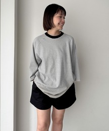 choice_cnl（チョイス）の「choice_cnl　ナローボーダーラグランTシャツ（Tシャツ/カットソー）」