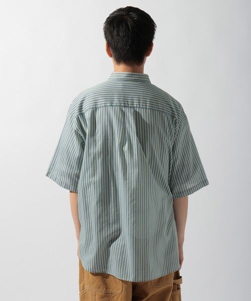 セール】カラミストライプシャツ（シャツ/ブラウス）｜niko and