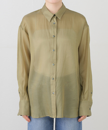 IENA - ☘️新品 イエナ IENA レクセル スタンドカラーブラウス 長袖 ベージュF IENA｜イエナのシャツ／ブラウス（レディース／カラーがベージュ