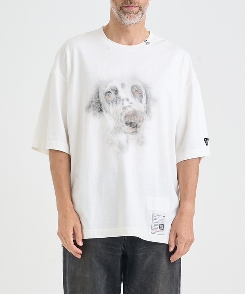 ★MIHARAYASUHIRO★ドッグ プリント Tシャツ Maison MIHARA YASUHIRO - ドッグプリントTシャツ - Dog Printed