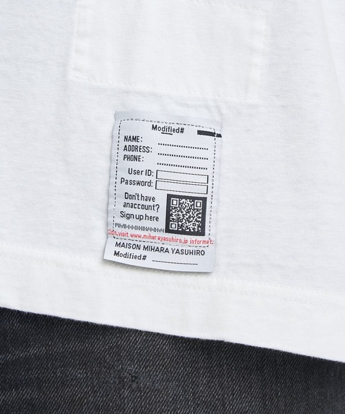 MIHARAYASUHIRO(ミハラヤスヒロ)の「【Maison MIHARAYASUHIRO / メゾンミハラヤスヒロ】 DOG PRINTED TEE(Tシャツ/カットソー・メンズ・ブラック/ホワイト・44/46/48)」の14枚目の写真