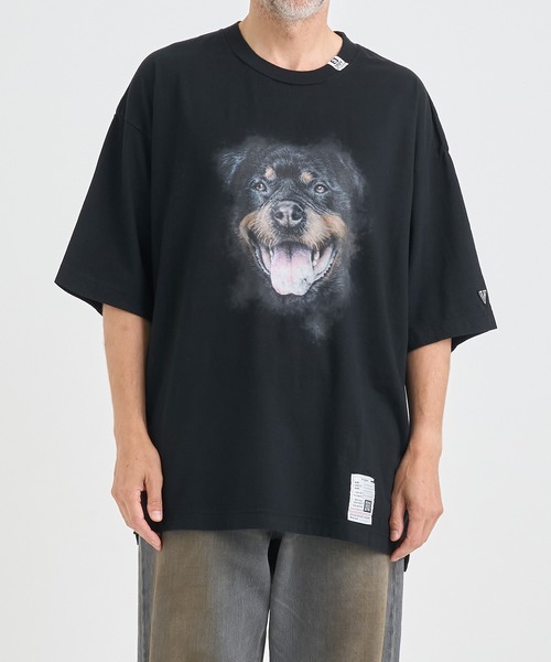 Maison MIHARA YASUHIRO ミハラヤスヒロ ダメージTシャツ Maison MIHARAYASUHIRO / メゾンミハラヤスヒロ】 DOG PRINTED