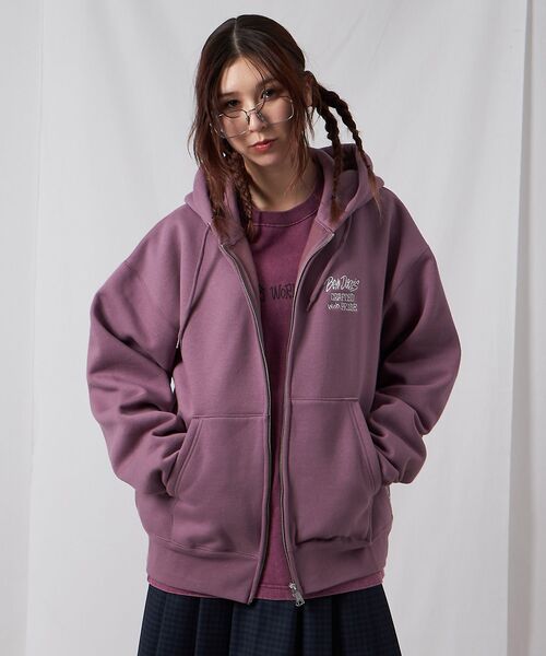 BEN DAVIS（ベンデイビス）】 SELECTION ZIP HOODIE /パーカー ジップ