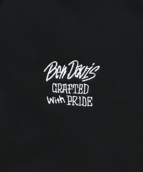 BEN DAVIS（ベンデイビス）の「【BEN DAVIS（ベンデイビス）】 SELECTION ZIP HOODIE /パーカー ジップパーカー ダブルジップ 短丈 刺繍 プリント（パーカー・メンズ・アッシュグレー/ブラック/ピンク系その他2・MEDIUM/LARGE/X-LARGE）」の14枚目の写真