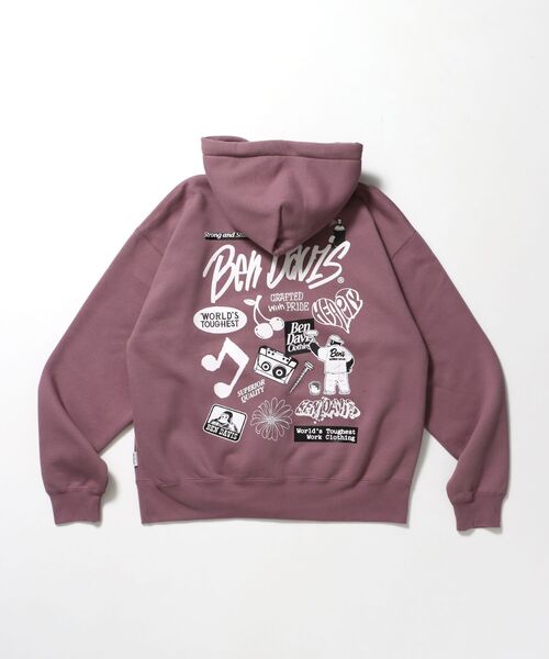 BEN DAVIS（ベンデイビス）】 SELECTION ZIP HOODIE /パーカー ジップ