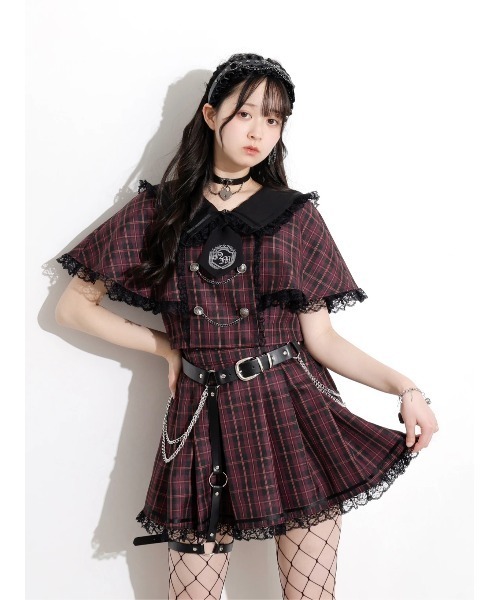 ゴシックケープフリルセットアップ（ワンピース）｜NOEMIE（ノエミー