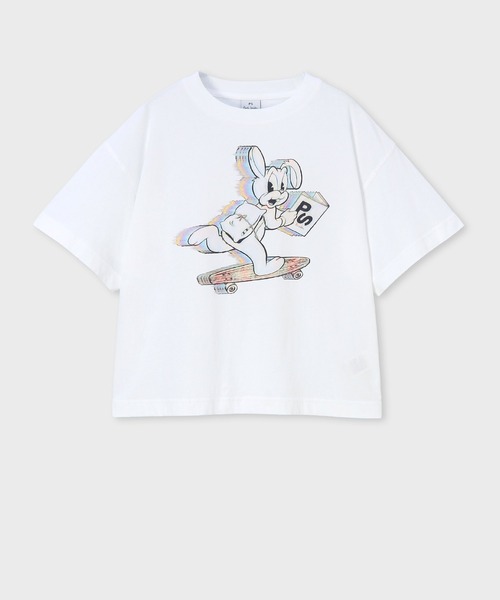 PS Paul Smith クルーネック半袖Tシャツカットソー ロゴ ブラック PS Paul Smith クルーネック半袖Tシャツカットソー ロゴ ブラック