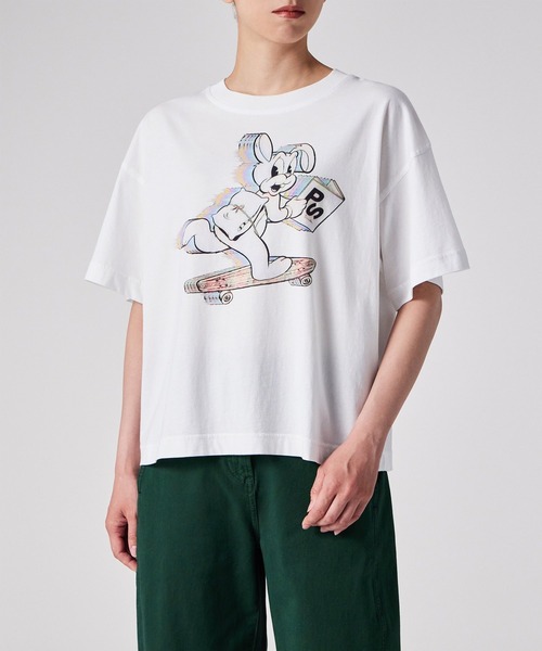 ウィメンズ 'Skate Bunny' 半袖Tシャツ / 255410 405V（Tシャツ