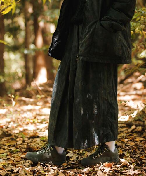 EKAL（エカル）の「『UR TECH』 ナイロンタッサーワイドパンツ（その他パンツ・レディース・ベージュ系その他/ブラック系その他・ONE）」の2枚目の写真