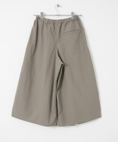 EKAL（エカル）の「『UR TECH』 ナイロンタッサーワイドパンツ（その他パンツ・レディース・ベージュ系その他/ブラック系その他・ONE）」の19枚目の写真