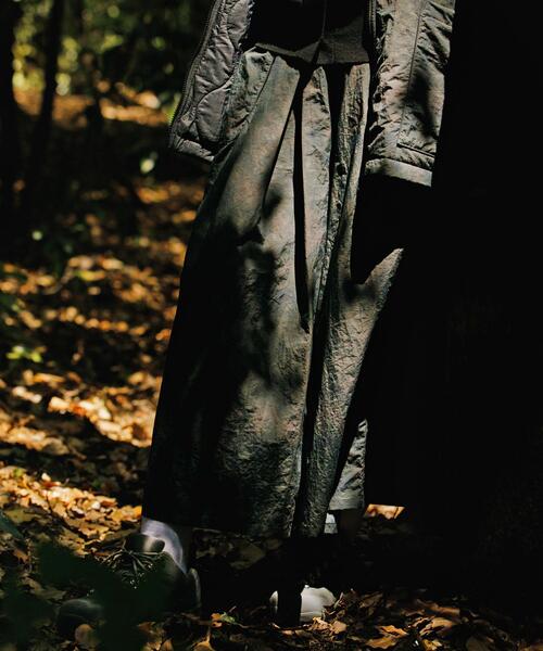 EKAL（エカル）の「『UR TECH』 ナイロンタッサーワイドパンツ（その他パンツ・レディース・ベージュ系その他/ブラック系その他・ONE）」の22枚目の写真