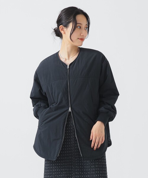 B:MING by BEAMS(ビーミングバイビームス)の「WOOLUP 中綿 ブルゾン(ブルゾン・レディース・ブラック/ブラウン系その他・SMALL/MEDIUM)」の14枚目の写真