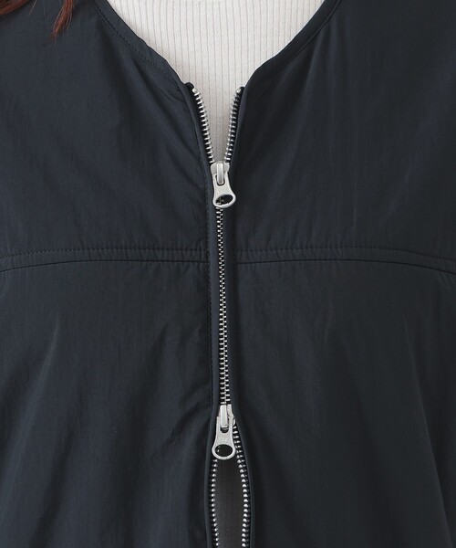 B:MING by BEAMS(ビーミングバイビームス)の「WOOLUP 中綿 ブルゾン(ブルゾン・レディース・ブラック/ブラウン系その他・SMALL/MEDIUM)」の3枚目の写真