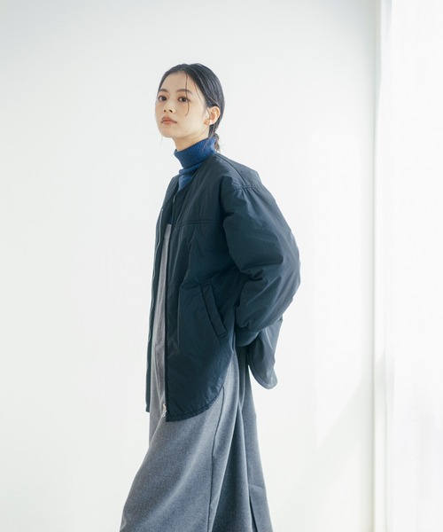 B:MING by BEAMS(ビーミングバイビームス)の「WOOLUP 中綿 ブルゾン(ブルゾン・レディース・ブラック/ブラウン系その他・SMALL/MEDIUM)」の7枚目の写真