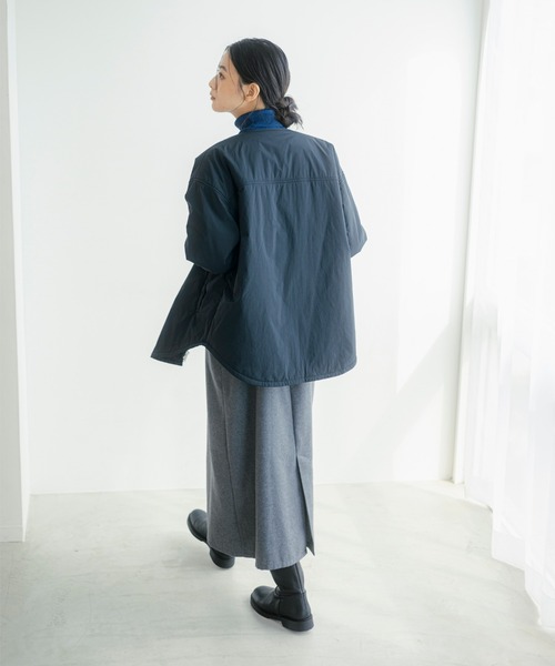 B:MING by BEAMS(ビーミングバイビームス)の「WOOLUP 中綿 ブルゾン(ブルゾン・レディース・ブラック/ブラウン系その他・SMALL/MEDIUM)」の8枚目の写真