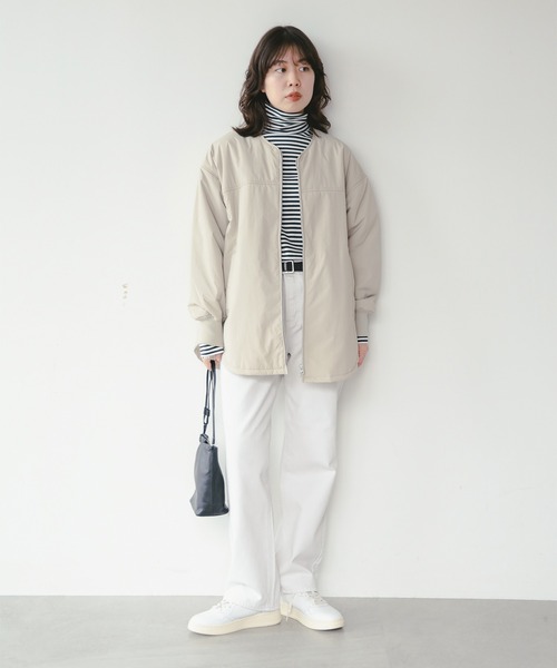 B:MING by BEAMS(ビーミングバイビームス)の「WOOLUP 中綿 ブルゾン(ブルゾン・レディース・ブラック/ブラウン系その他・SMALL/MEDIUM)」の12枚目の写真