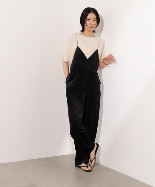 N.（N. Natural Beauty Basic）（エヌエヌナチュラルビューティーベーシック）の「カーリーフォルムトップス（Tシャツ/カットソー・レディース・オフホワイト/ピンク/ブラック・MEDIUM）」の16枚目の写真