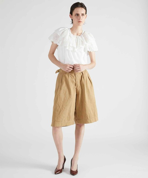 crinkle crinkle crinkle（クリンクルクリンクルクリンクル）の「【crinkle crinkle crinkle】cutwork embroidery blouse/カットワークエンブロイダリーブラウス（シャツ/ブラウス・レディース・ホワイト/ブラック・FREE）」の17枚目の写真