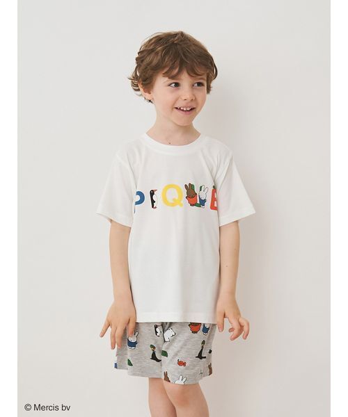 Dick Bruna】【KIDS】【接触冷感】ワンポイントTシャツ（ルーム