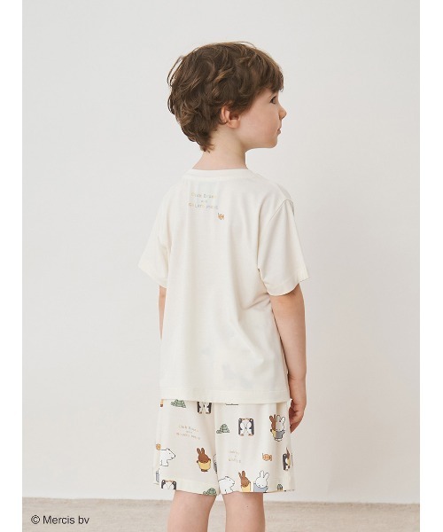 ジェラートピケ　接触冷感　ミッフィーワンポイントTシャツ Dick Bruna】【接触冷感】ワンポイントTシャツ（Tシャツ