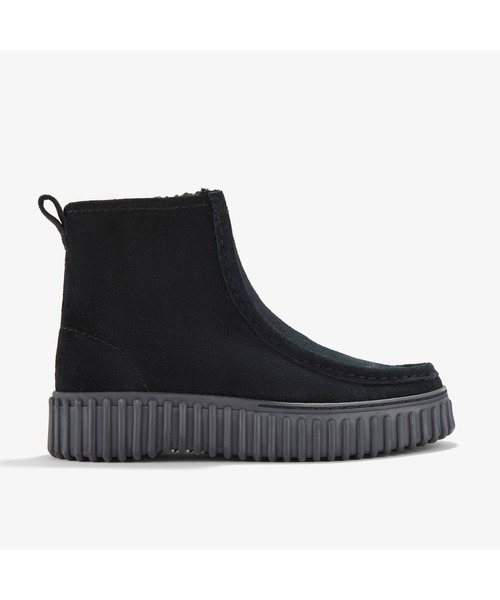 Clarks(クラークス)の「Torhill Cozy / トーヒルコージー(ブラックラインドスエード)(ブーツ・レディース・ブラック・UK3/UK3.5/UK4/UK4.5/UK5/UK5.5/UK6)」の1枚目の写真