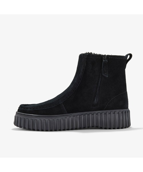 Clarks(クラークス)の「Torhill Cozy / トーヒルコージー(ブラックラインドスエード)(ブーツ・レディース・ブラック・UK3/UK3.5/UK4/UK4.5/UK5/UK5.5/UK6)」の2枚目の写真