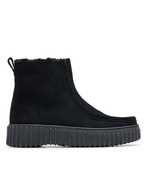 Clarks(クラークス)の「Torhill Cozy / トーヒルコージー(ブラックラインドスエード)(ブーツ・レディース・ブラック・UK3/UK3.5/UK4/UK4.5/UK5/UK5.5/UK6)」の7枚目の写真