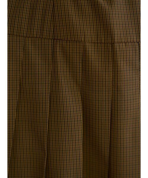 SNIDEL(スナイデル)の「ベルト付きプリーツロングスカート(スカート・レディース・チェック/ストライプ/グレー・0/1)」の22枚目の写真