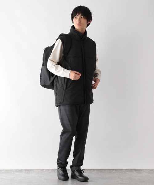 GLOBAL WORK（グローバルワーク）の「ライトウォーム2WAYブルゾン/451312（ブルゾン・メンズ・アイボリー/ブラック・SMALL/MEDIUM/LARGE）」の18枚目の写真