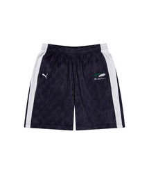PUMA（プーマ）の「PUMA/プーマ PUMA × BlackEyePatch OVAL ロゴ モノグラム ベロア ショーツ 636076 セットアップ対応（その他パンツ）」