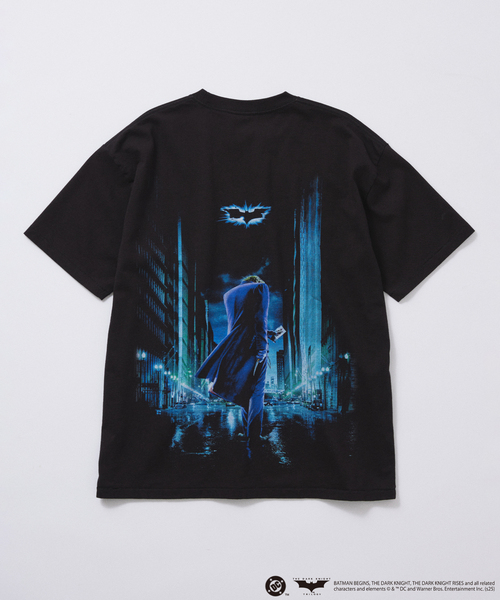 JOURNAL STANDARD（ジャーナルスタンダード）の「THE DARK KNIGHT / ダークナイト プリント 半袖 Tシャツ（Tシャツ/カットソー・メンズ・ブラックミックス/ブラック系その他/ブラック/ホワイト系その他/ホワイト/パープル・SMALL/LARGE/MEDIUM）」の8枚目の写真