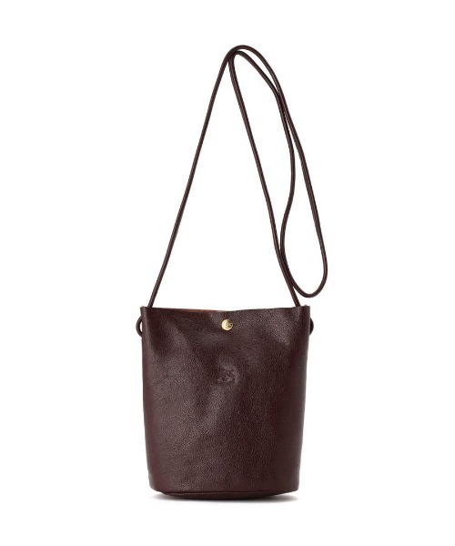 IL BISONTE（イルビゾンテ）の「IL BISONTE / ORIGINAL LEATHER / ショルダーバッグ / 2025 AUTUMN WINTER（ショルダーバッグ・レディース・ネイビー/オレンジ/ブラック/オリーブ/グレー/ナチュラル/ライトブラウン/レンガ/ダークブラウン/レッド/ホワイト/グリーン・FREE）」の4枚目の写真