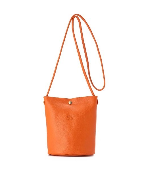 IL BISONTE（イルビゾンテ）の「IL BISONTE / ORIGINAL LEATHER / ショルダーバッグ / 2025 AUTUMN WINTER（ショルダーバッグ・レディース・ネイビー/オレンジ/ブラック/オリーブ/グレー/ナチュラル/ライトブラウン/レンガ/ダークブラウン/レッド/ホワイト/グリーン・FREE）」の12枚目の写真