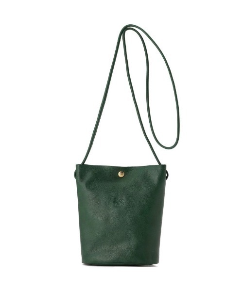 IL BISONTE（イルビゾンテ）の「IL BISONTE / ORIGINAL LEATHER / ショルダーバッグ / 2025 AUTUMN WINTER（ショルダーバッグ・レディース・ネイビー/オレンジ/ブラック/オリーブ/グレー/ナチュラル/ライトブラウン/レンガ/ダークブラウン/レッド/ホワイト/グリーン・FREE）」の8枚目の写真