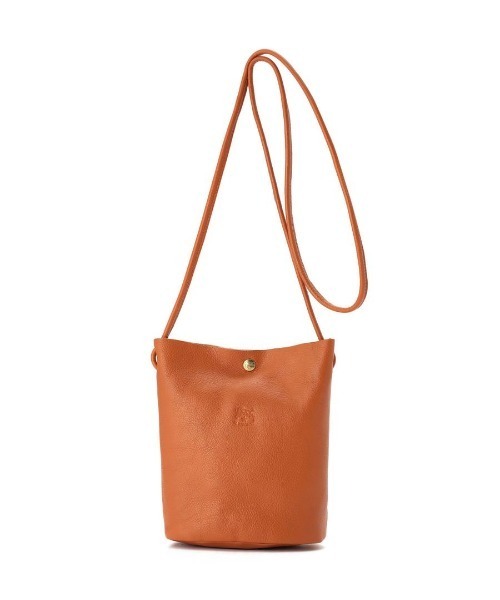 IL BISONTE（イルビゾンテ）の「IL BISONTE / ORIGINAL LEATHER / ショルダーバッグ / 2025 AUTUMN WINTER（ショルダーバッグ・レディース・ネイビー/オレンジ/ブラック/オリーブ/グレー/ナチュラル/ライトブラウン/レンガ/ダークブラウン/レッド/ホワイト/グリーン・FREE）」の5枚目の写真