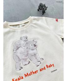 【schleich】アニマル親子プリントT