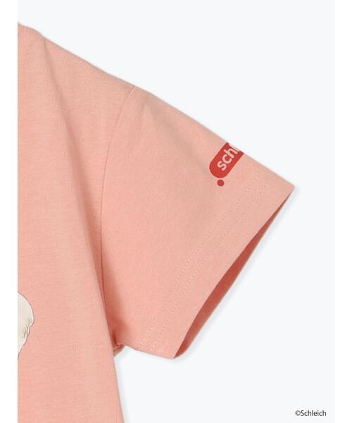 Samansa Mos2 Lagom（サマンサモスモスラーゴム）の「【schleich】アニマル親子プリントT（Tシャツ/カットソー・キッズ・キナリ/ピンク・130/95/120/110/100）」の10枚目の写真