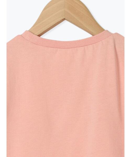 Samansa Mos2 Lagom（サマンサモスモスラーゴム）の「【schleich】アニマル親子プリントT（Tシャツ/カットソー・キッズ・キナリ/ピンク・130/95/120/110/100）」の4枚目の写真