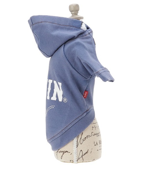 EDWIN(エドウィン)の「EDWIN/デニムライクパーカー25a(ペットウェア・メンズ・ネイビー/ブルー・XS/S/M/L/2L/3L)」の10枚目の写真