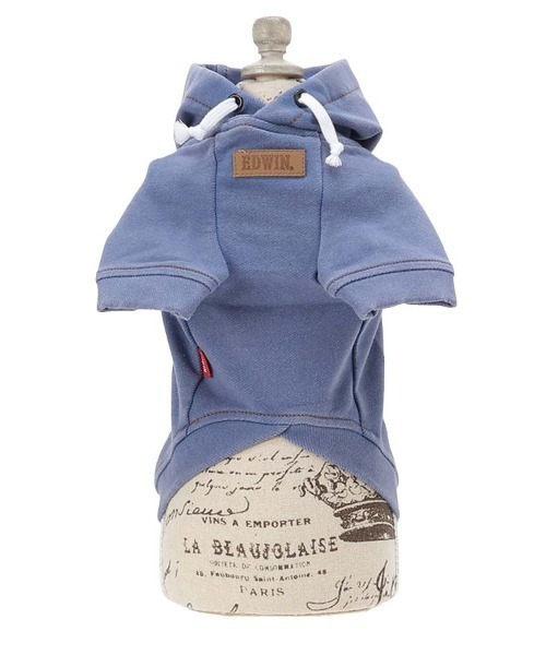 EDWIN(エドウィン)の「EDWIN/デニムライクパーカー25a(ペットウェア・メンズ・ネイビー/ブルー・XS/S/M/L/2L/3L)」の11枚目の写真