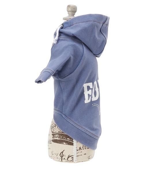 EDWIN(エドウィン)の「EDWIN/デニムライクパーカー25a(ペットウェア・メンズ・ネイビー/ブルー・XS/S/M/L/2L/3L)」の12枚目の写真