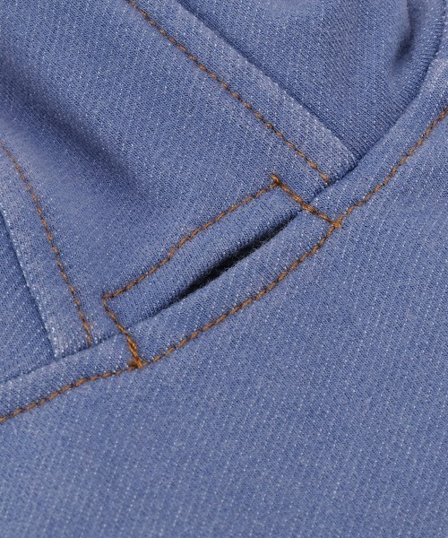 EDWIN(エドウィン)の「EDWIN/デニムライクパーカー25a(ペットウェア・メンズ・ネイビー/ブルー・XS/S/M/L/2L/3L)」の14枚目の写真